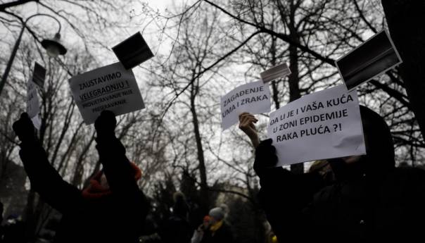 Protesti u Sarajevu zbog zagađenja zraka