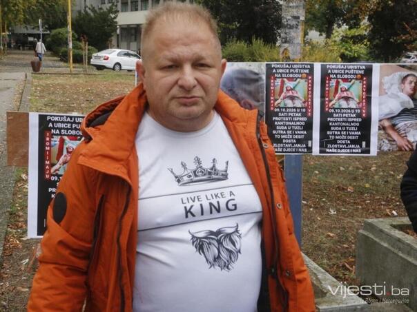 Otac i sin pretučeni, napadač na slobodi: U Tuzli organizovani protesti