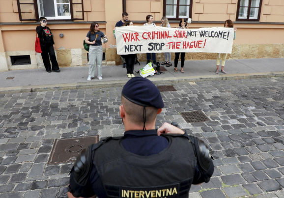 Protesti u Zagrebu zbog dolaska izraelskog ministra, skandirali "Ne u naše ime!"