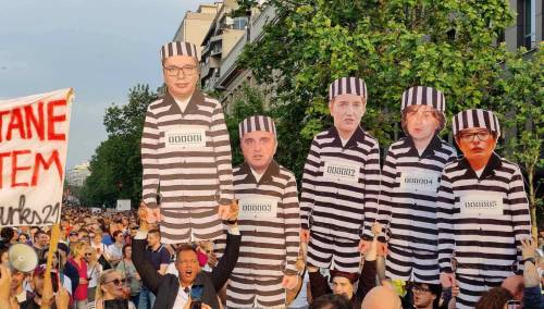 Protest u Beogradu: Vučiću odlazi, dosta je bilo