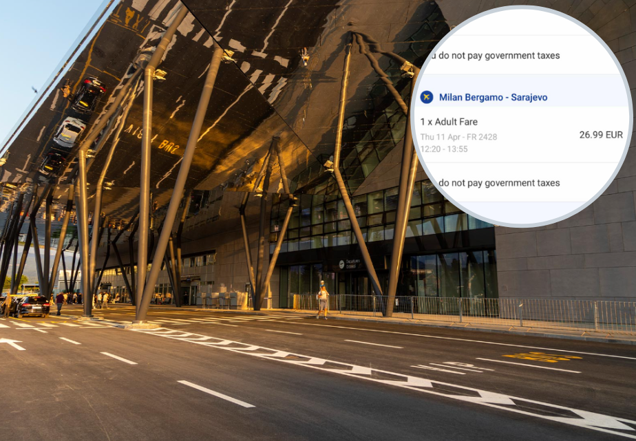 Provjerili smo cijene letova: Iz Sarajeva u Milano za 26,99 eura