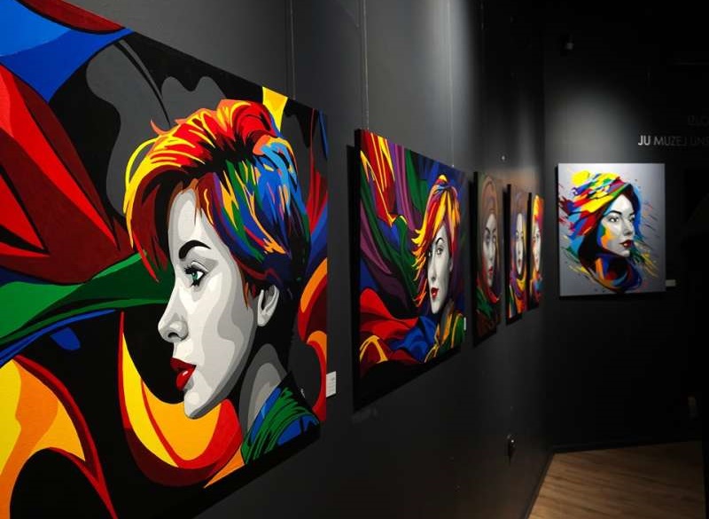 Prva autorska izložba Borisa Vinčara 'Femmes de Couleur' otvorena u Bihaću