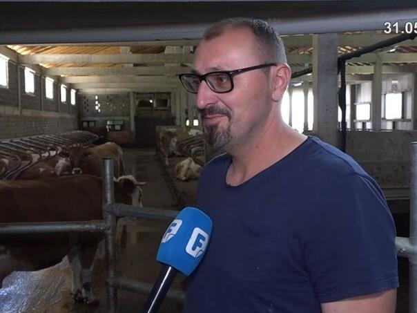 Prva moderna farma u BiH: Stočar uveo robote i dušeke za odmor krava