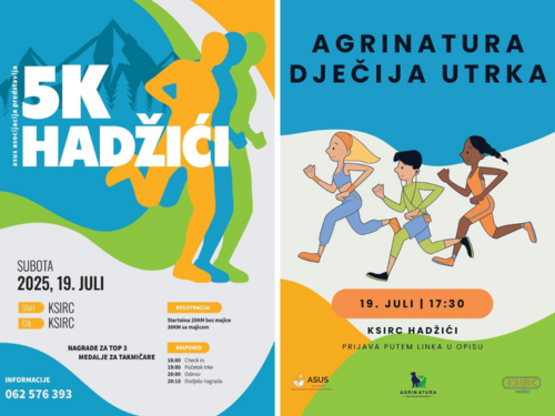 Prva noćna 5K utrka u Hadžićima u subotu, organizovana i besplatna dječija trka