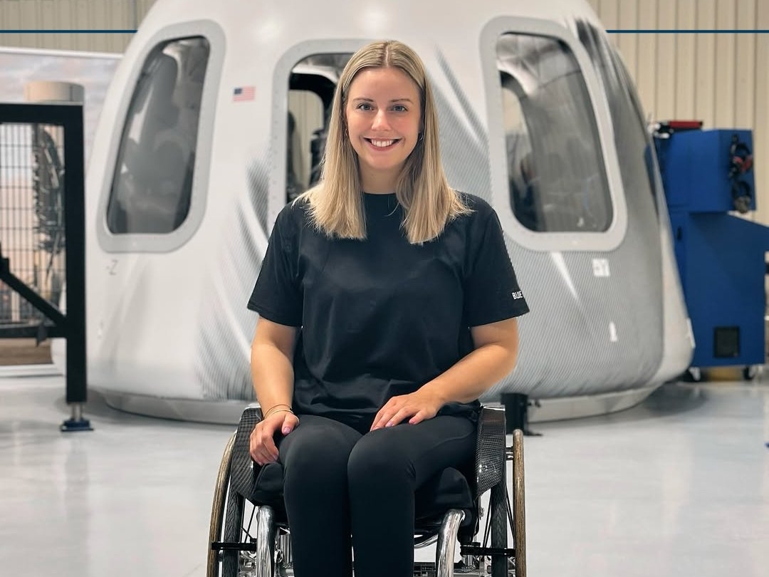 Prva osoba u invalidskim kolicima poletjela u svemir