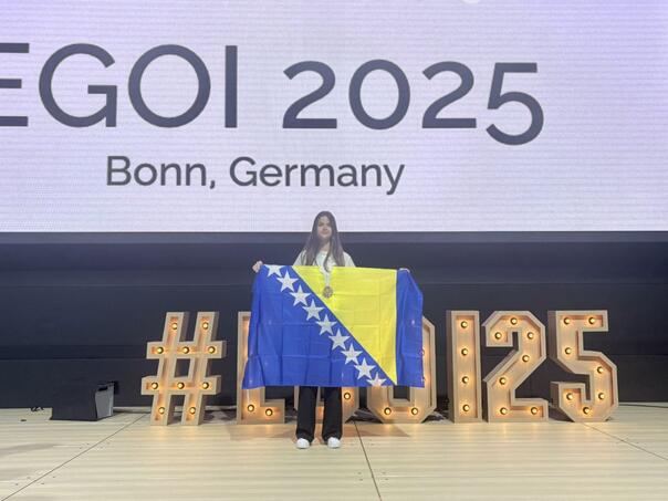 Prva zlatna medalja za BiH sa Evropske ženske olimpijade iz informatike