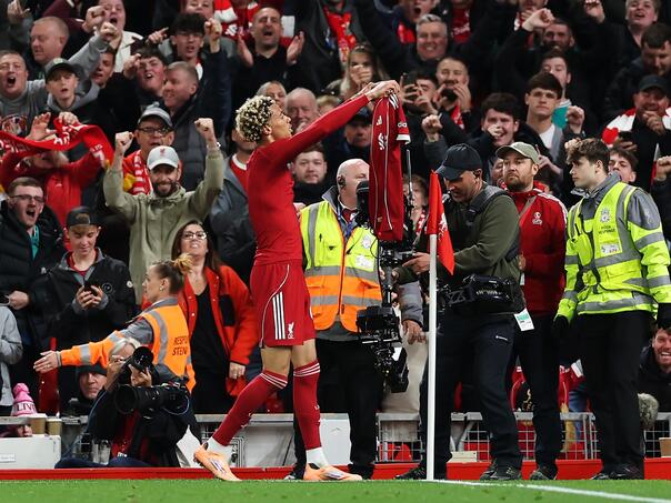 Prvi gol Isaka u dresu Liverpoola, Ekitike isključen nakon skidanja dresa