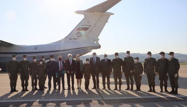 Prvi kontingent pomoći Rusije stigao u RS