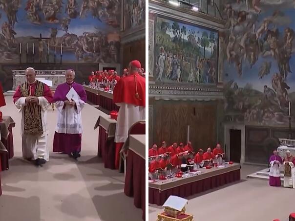 Prvi put u historiji objavljen snimak pape odmah nakon izbora