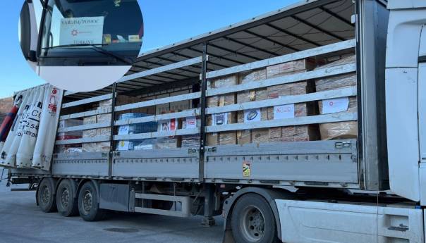 Prvi šleper prehrambenih proizvoda AS Holdinga krenuo za Tursku
