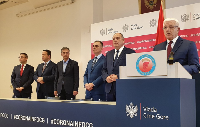 Prvi slučajevi koronavirusa zabilježeni i u Crnoj Gori