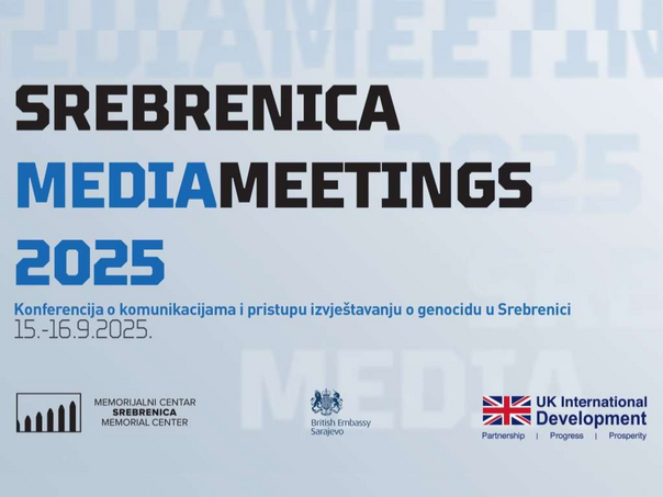 Prvi Srebrenica Media Meetings 15. i 16. septembra