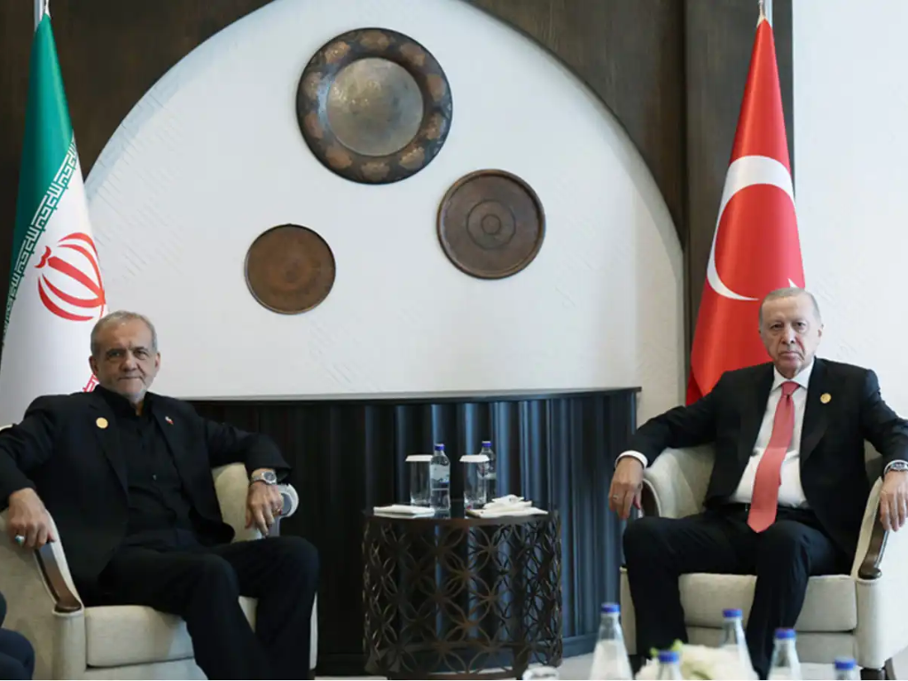 Prvi susret Erdoğana i Pezeshkiana nakon sukoba nakon sukoba Izraela i Irana