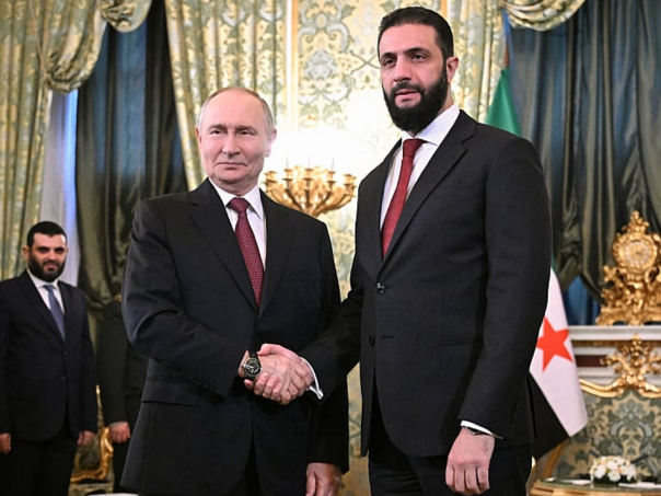 Prvi susret sirijskog predsjednika Ahmeda Al Sharaa i Putina