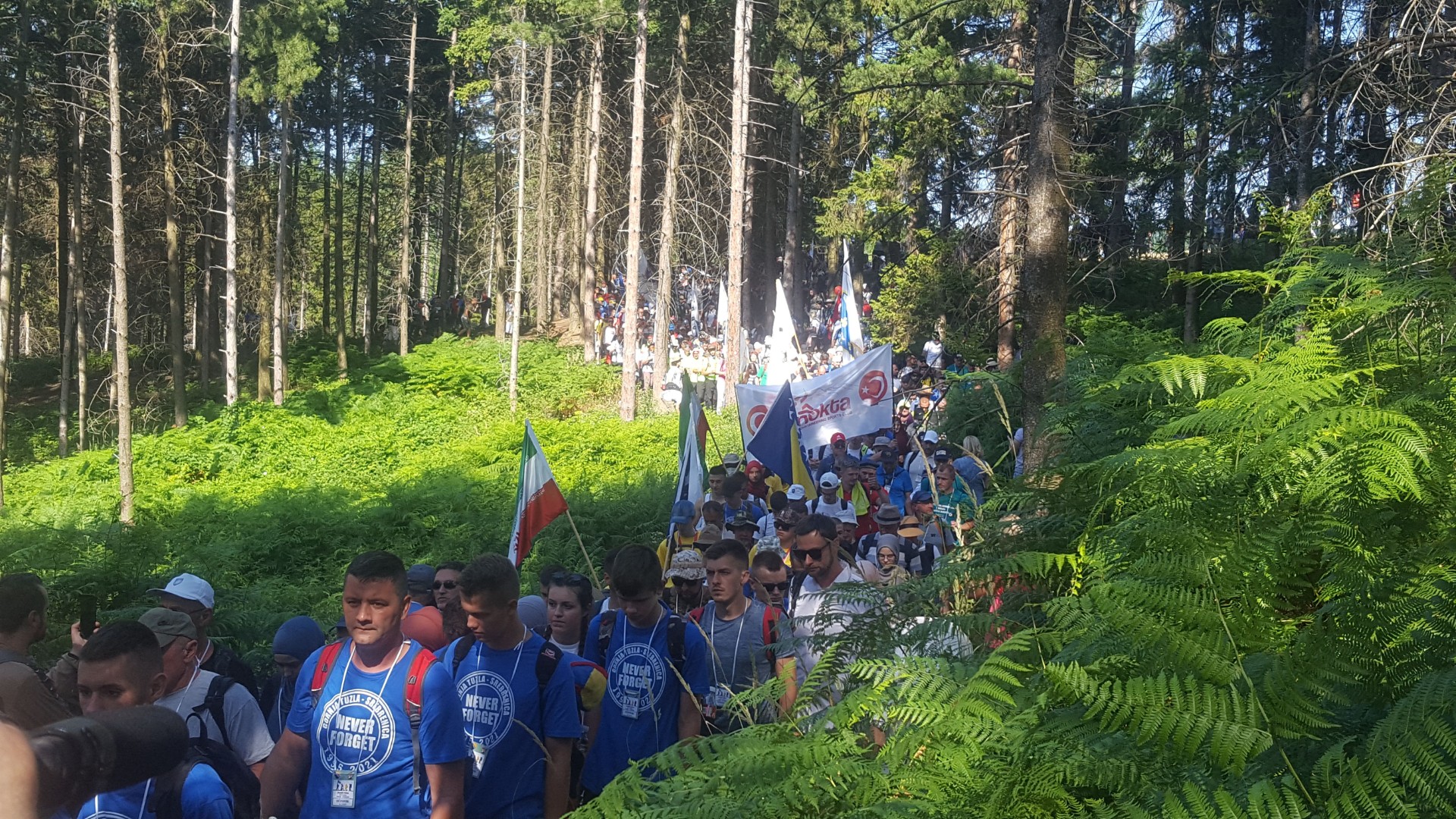 Prvog dana Marša mira Crveni križ TK imao 450 intervencija