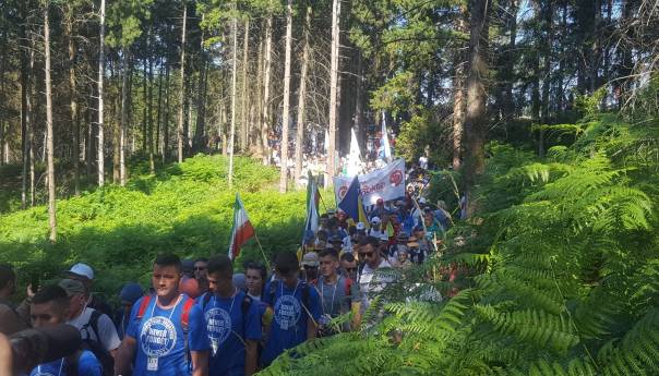 Prvog dana Marša mira Crveni križ TK imao 450 intervencija