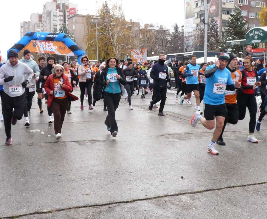 Prvom trkom solidarnosti počela kampanja "16 dana aktivizma protiv nasilja nad ženama" u ZDK