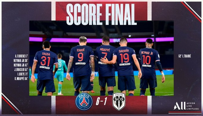 PSG pregazio Angers