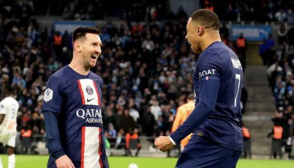 PSG slavio na Velodromu, Messi postigao 700. klupski gol u karijeri
