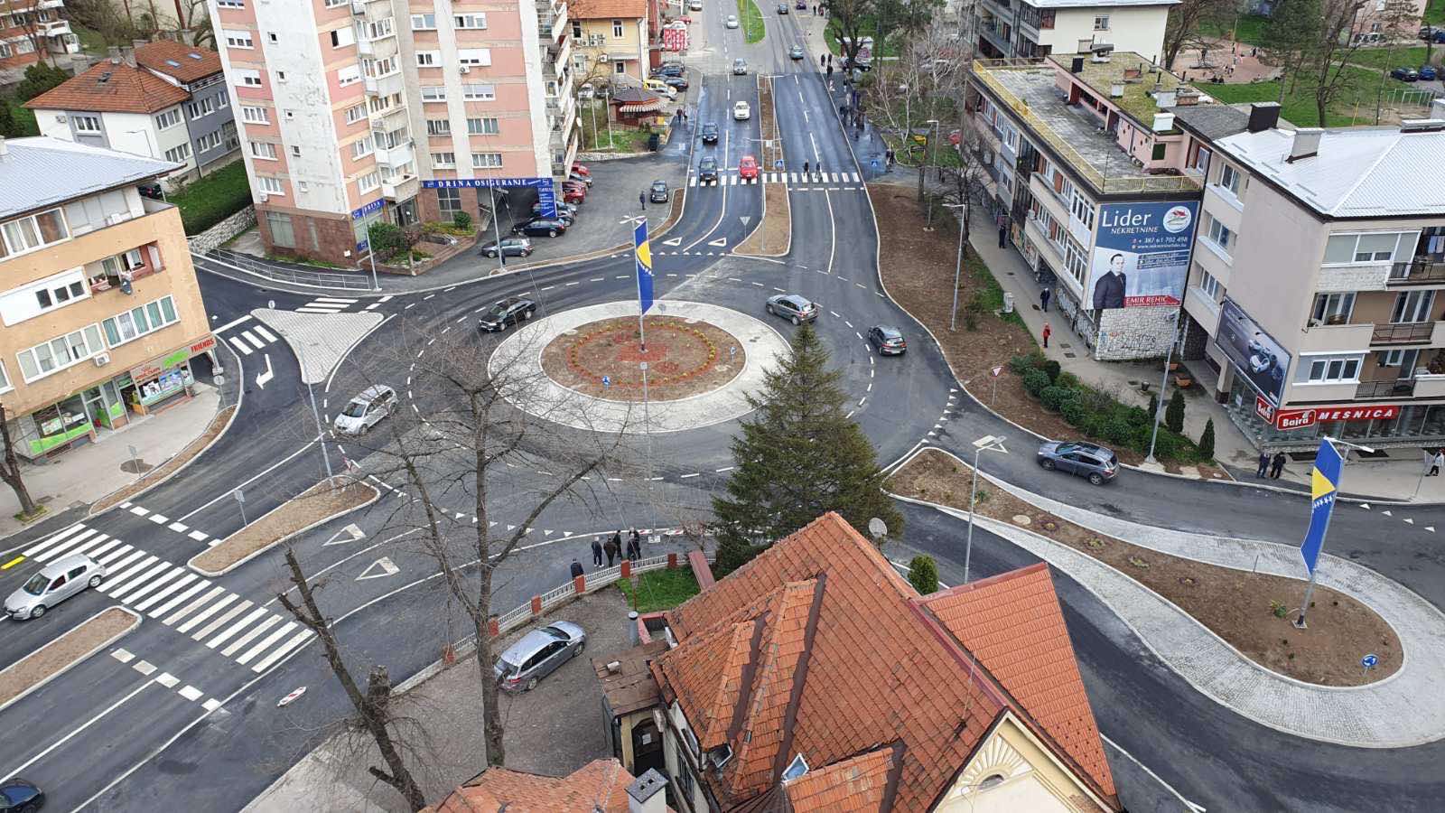 Pušten u promet kružni tok 'Crveni 7' u Tuzli
