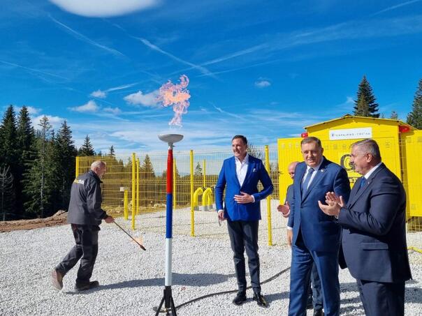 Pušten u rad gasovod Pale-Јahorina