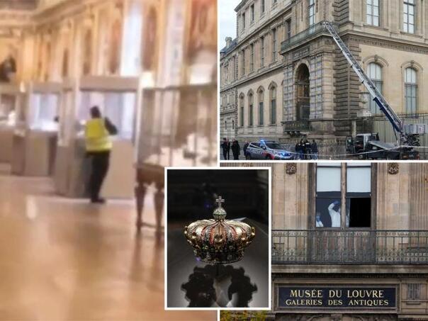 Puštena na slobodu žena osumnjičena za pljačku Louvrea