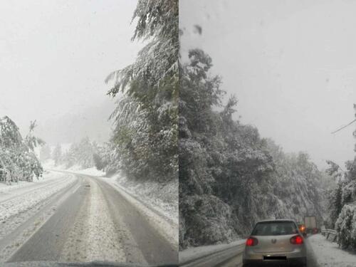 Put prema Foči zbog snijega potpuno obustavljen