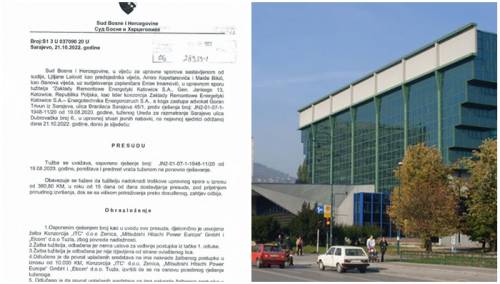 Put svile: Elektroprivreda BiH uprkos presudama Suda BiH poslove daje Kinezima