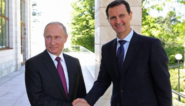 Putin čestitao Asadu pobjedu na izborima