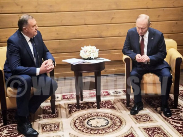 Putin čestitao Dan srpskog jedinstva; Dodik: Želimo da Rusija napreduje 