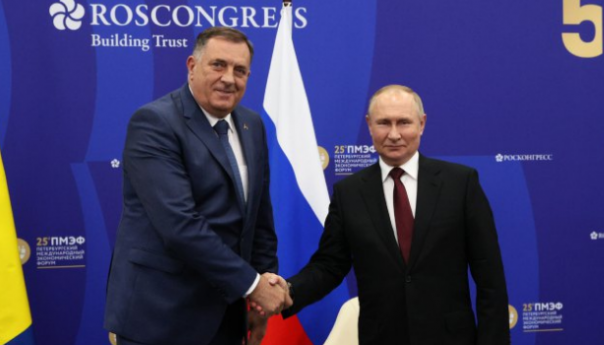 Putin Dodiku: Rusija visoko cijeni poziciju RS