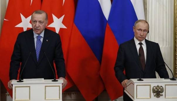 Putin i Erdogan razgovarali o sukobima u Siriji i Libiji