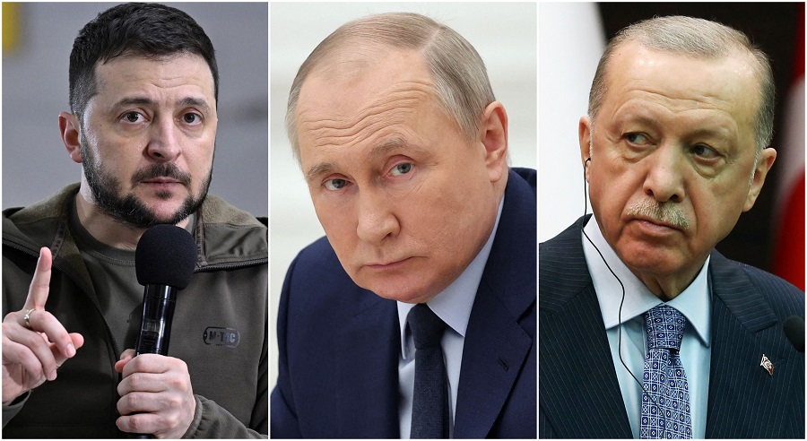 Putin i Zelenski sa Erdoganom nakon inauguracije