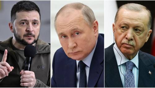Putin i Zelenski sa Erdoganom nakon inauguracije