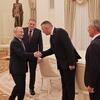 Putin s Dodikom i Minićem: "Pravedniji odnos prema Srbima"