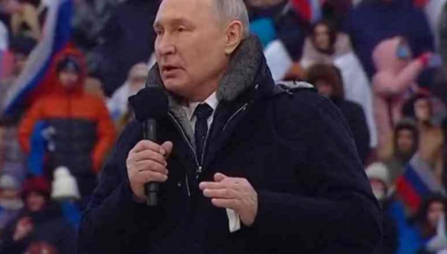 Putin na stadionu Lužnjiki govorio o jedinstvu ruskog naroda, ponosu na borce koji ratuju u Ukrajini