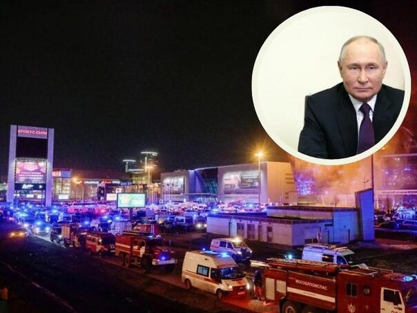 Putin o napadu u Moskvi: Doći ćemo do nalogodavaca