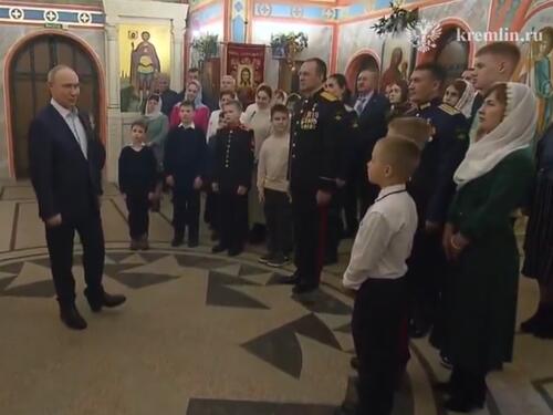 Putin proslavio Božić u tajnoj vojnoj bazi