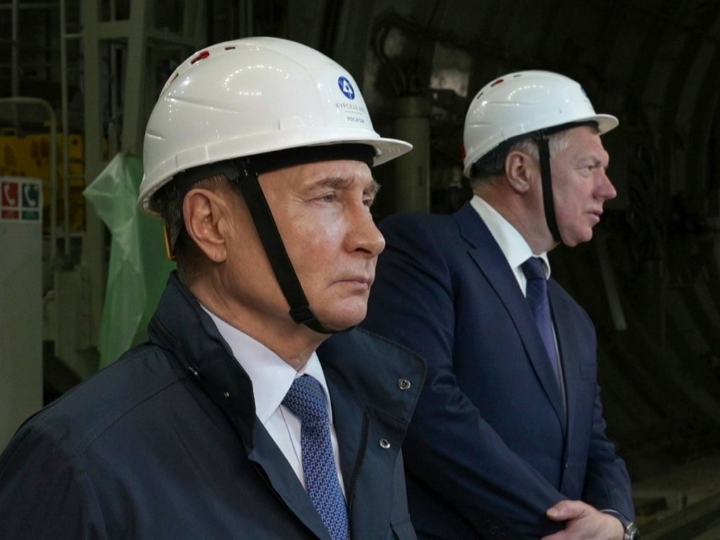 Putin prvi put u Kursku: Rusija treba biti veća