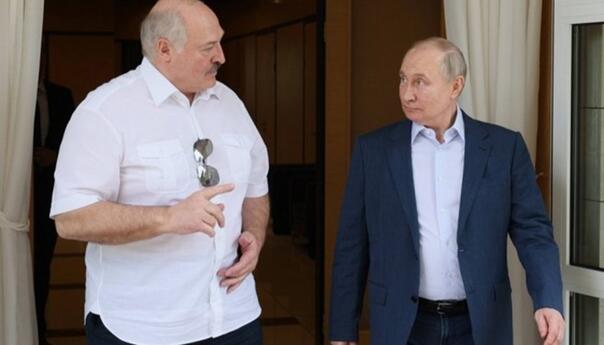 Putin sa Lukašenkom: Propala ukrajinska kontraofanziva
