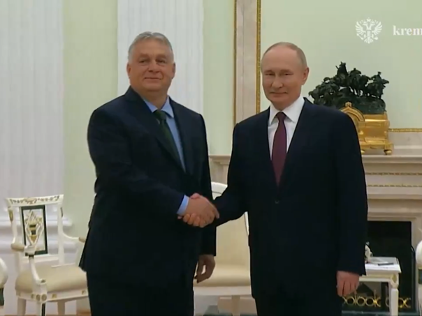 Putin se sastao sa Orbanom u Kremlju