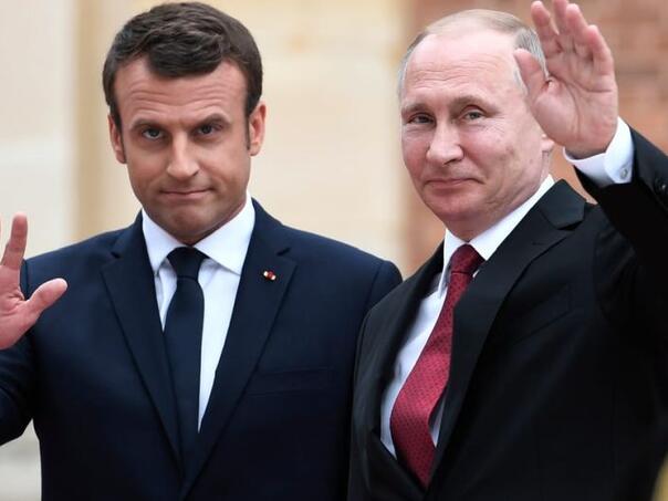 Putin stiže u Pariz na razgovor sa Macronom