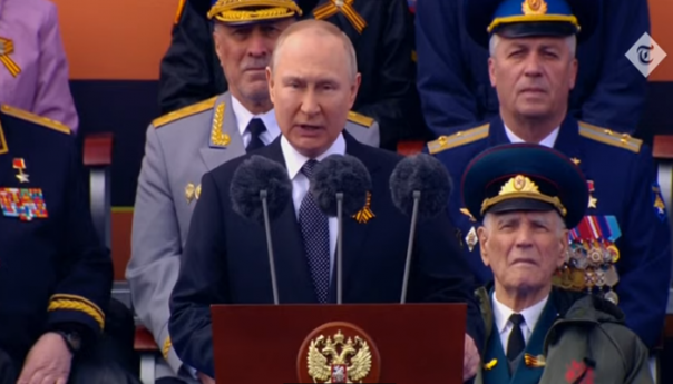 Putin u obraćanju optužio Zapad za rat u Ukrajini