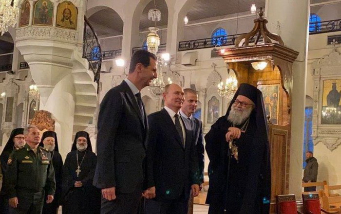 Putin u posjeti Siriji, sastao se s Assadom