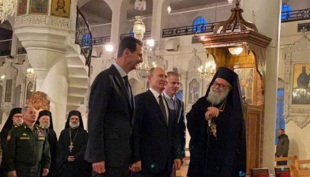 Putin u posjeti Siriji, sastao se s Assadom