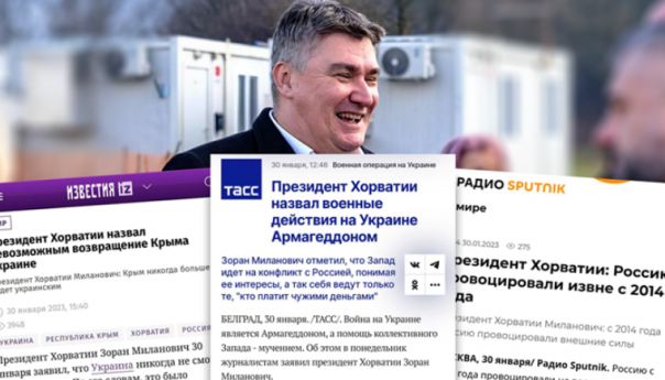 Putinovi mediji slave Zorana Milanovića