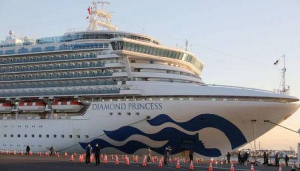 Putnici sa kruzera 'Diamond Princess' mogu da pređu u karantin u Japanu