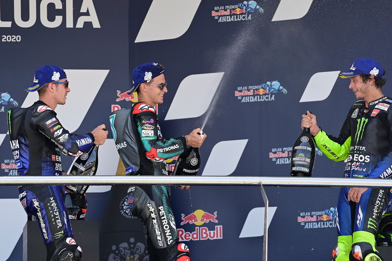 Quartararo opet slavio u Jerezu, Rossi na podiju nakon 15 mjeseci