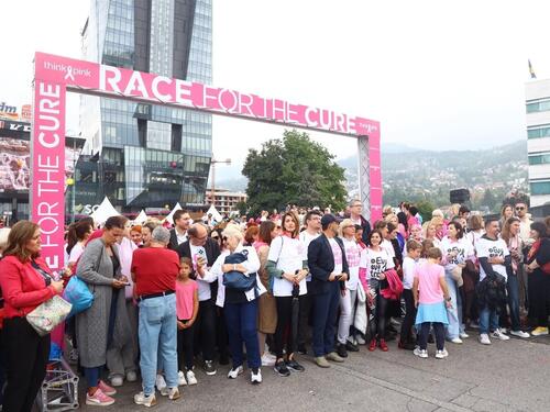 Sarajevo u znaku borbe protiv raka dojke: Održana 18. trka "Race for the Cure"
