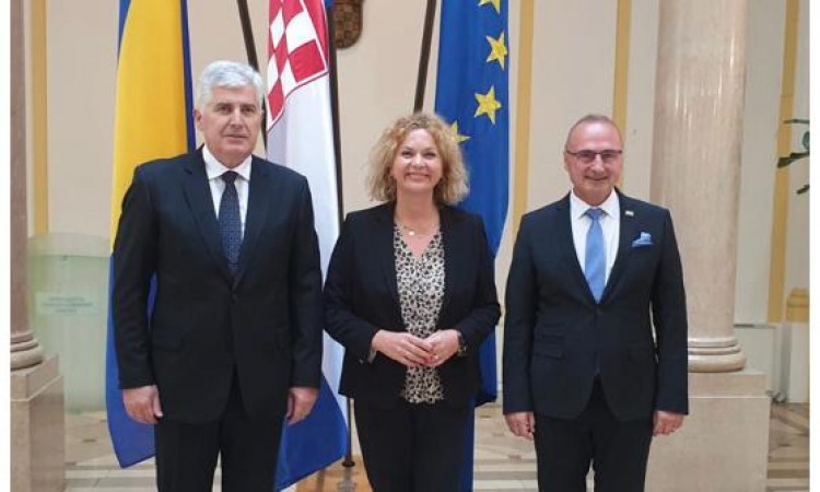 Radman s Čovićem: Izmjenom Izbornog zakona do stabilizacije BiH
